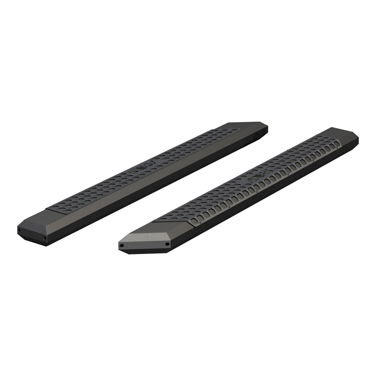 ARIES AdvantEDGE 5-1/2" x 75" Black Aluminum Side Bars (No Brackets), 1999-2026 Ford F-250/F-350 Super Duty, 2009-2026 Ford F-150, 2011-2026 Dodge Durango & more