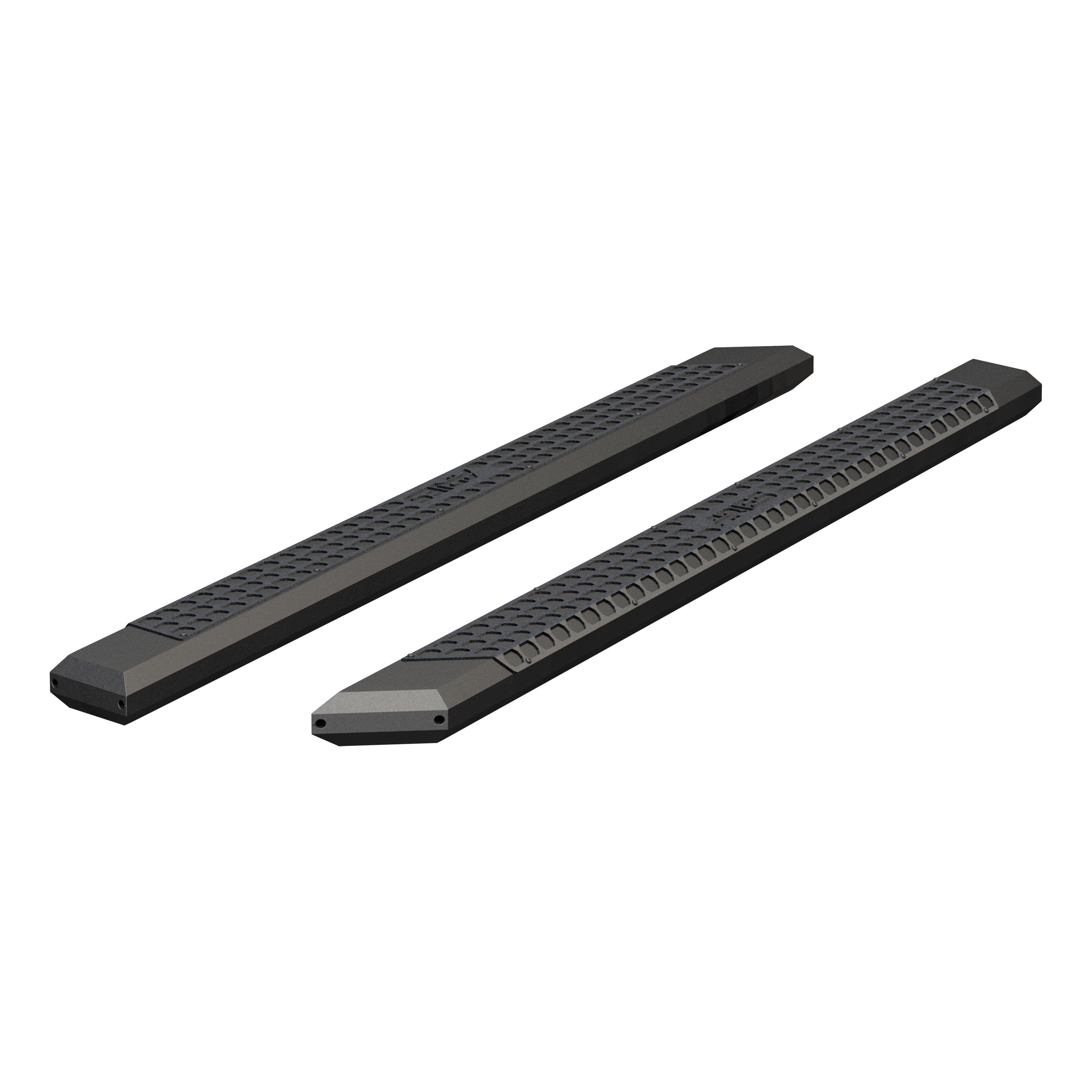 ARIES AdvantEDGE 5-1/2" x 91" Black Aluminum Side Bars (No Brackets), 1999-2026 Ford F-250/F-350/F-450 Super Duty, 2015-2026 Ford F-150, 2017-2026 Ford F-550 Super Duty & more