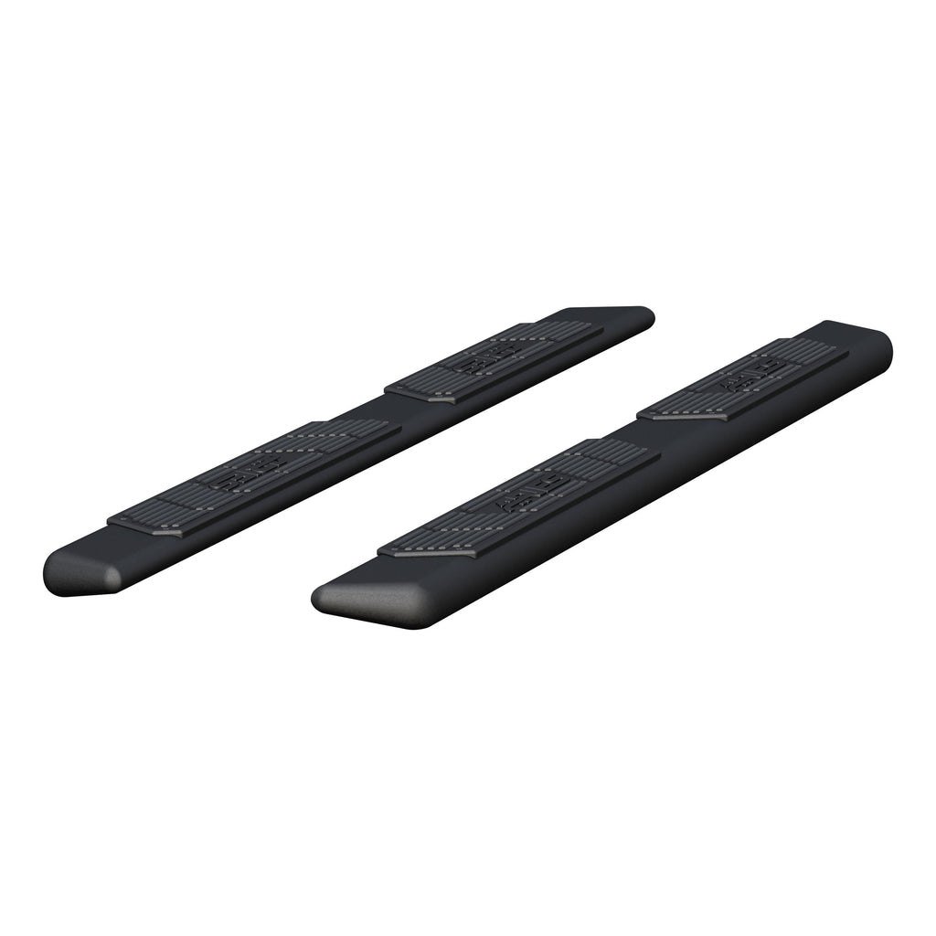 ARIES AscentStep 5-1/2" x 75" Black Steel Running Boards (No Brackets), 1999-2026 Ford F-250/F-350 Super Duty, 2009-2026 Ford F-150, 2011-2026 Dodge Durango & more