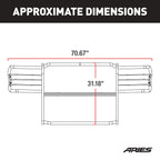 ARIES Black Steel Grille Guard, 2009 Toyota 4Runner