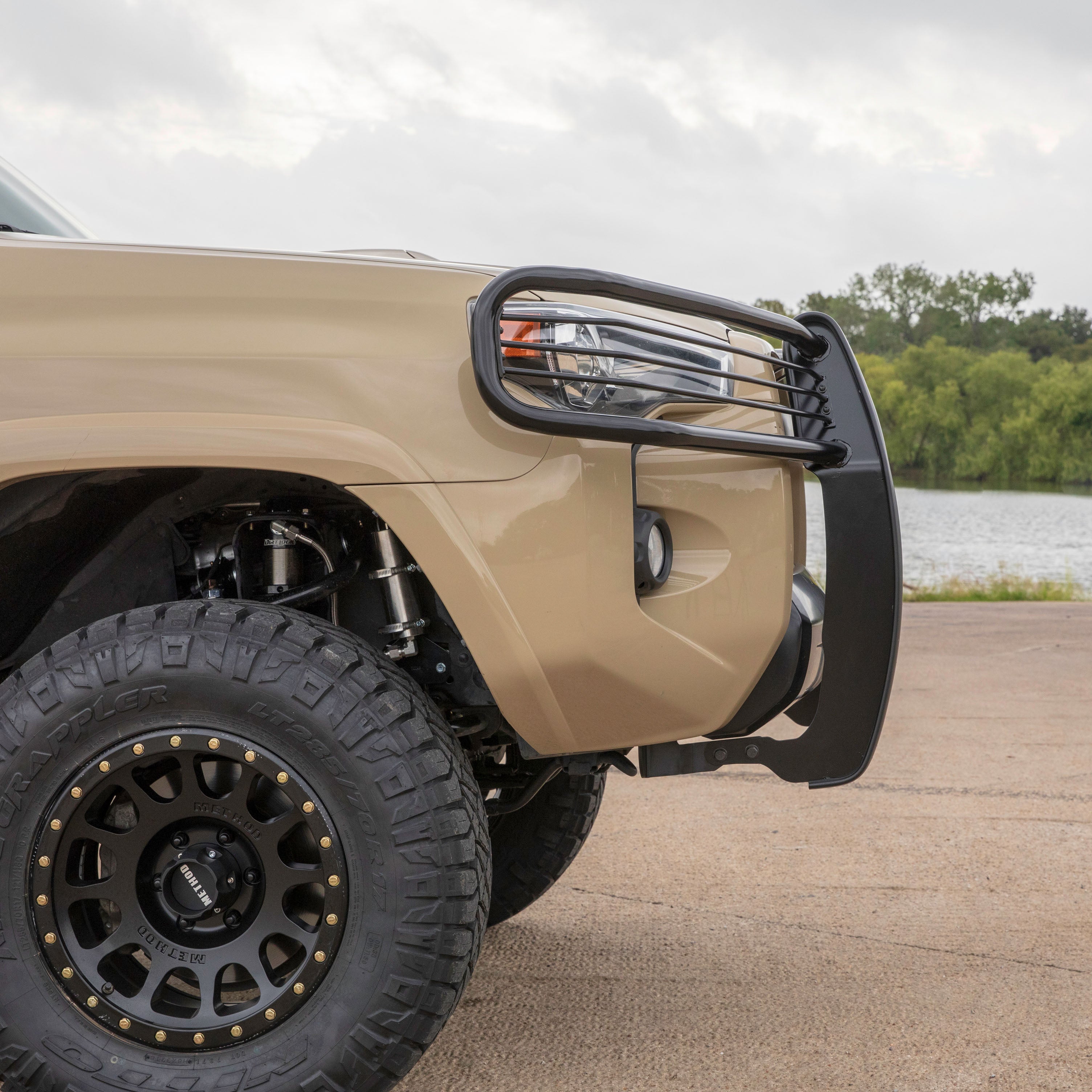 ARIES Black Steel Grille Guard, 2010-2024 Toyota 4Runner