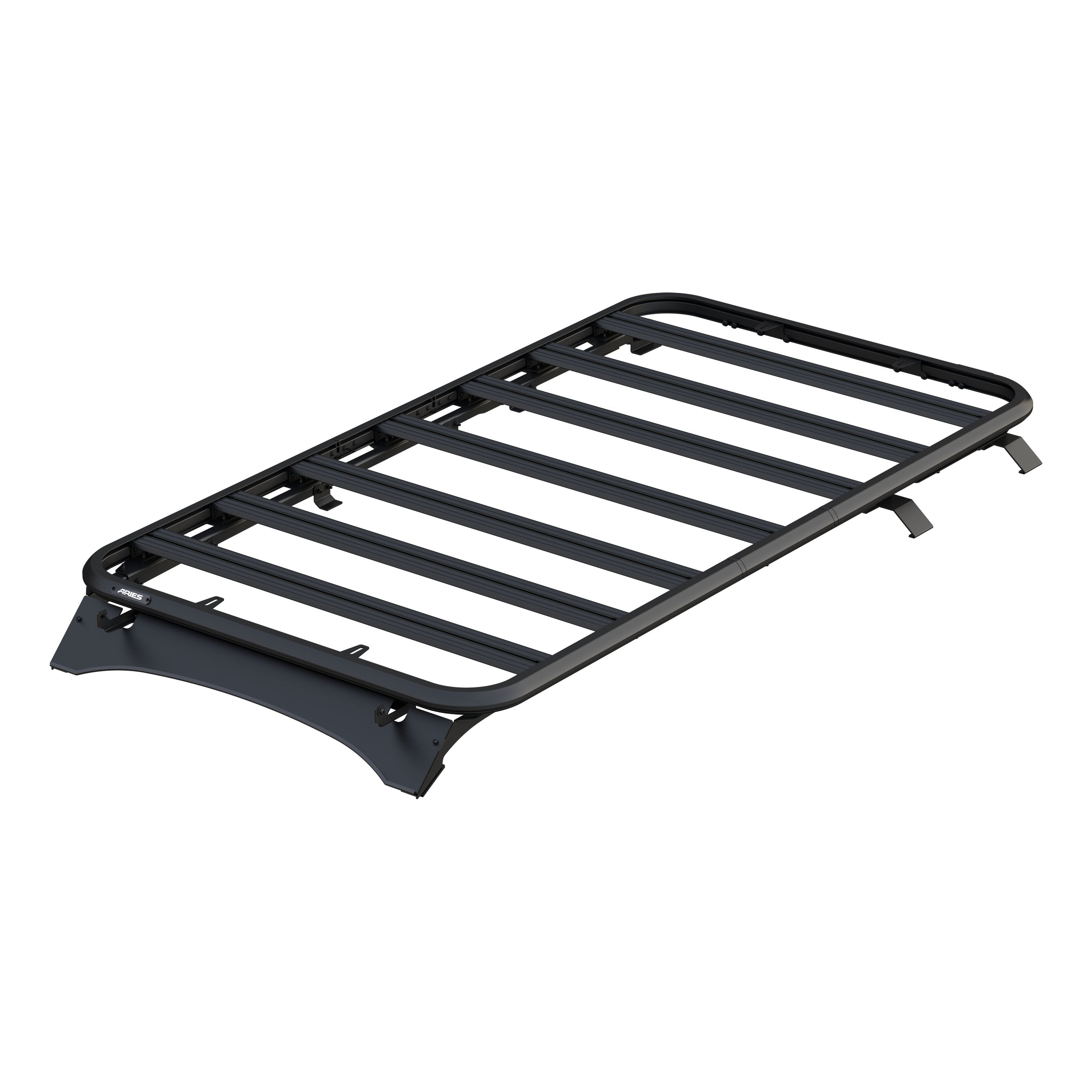 ARIES Textured Black Aluminum Platform Roof Rack for Ford Bronco 4-Door, 2021-2026 Ford Bronco
