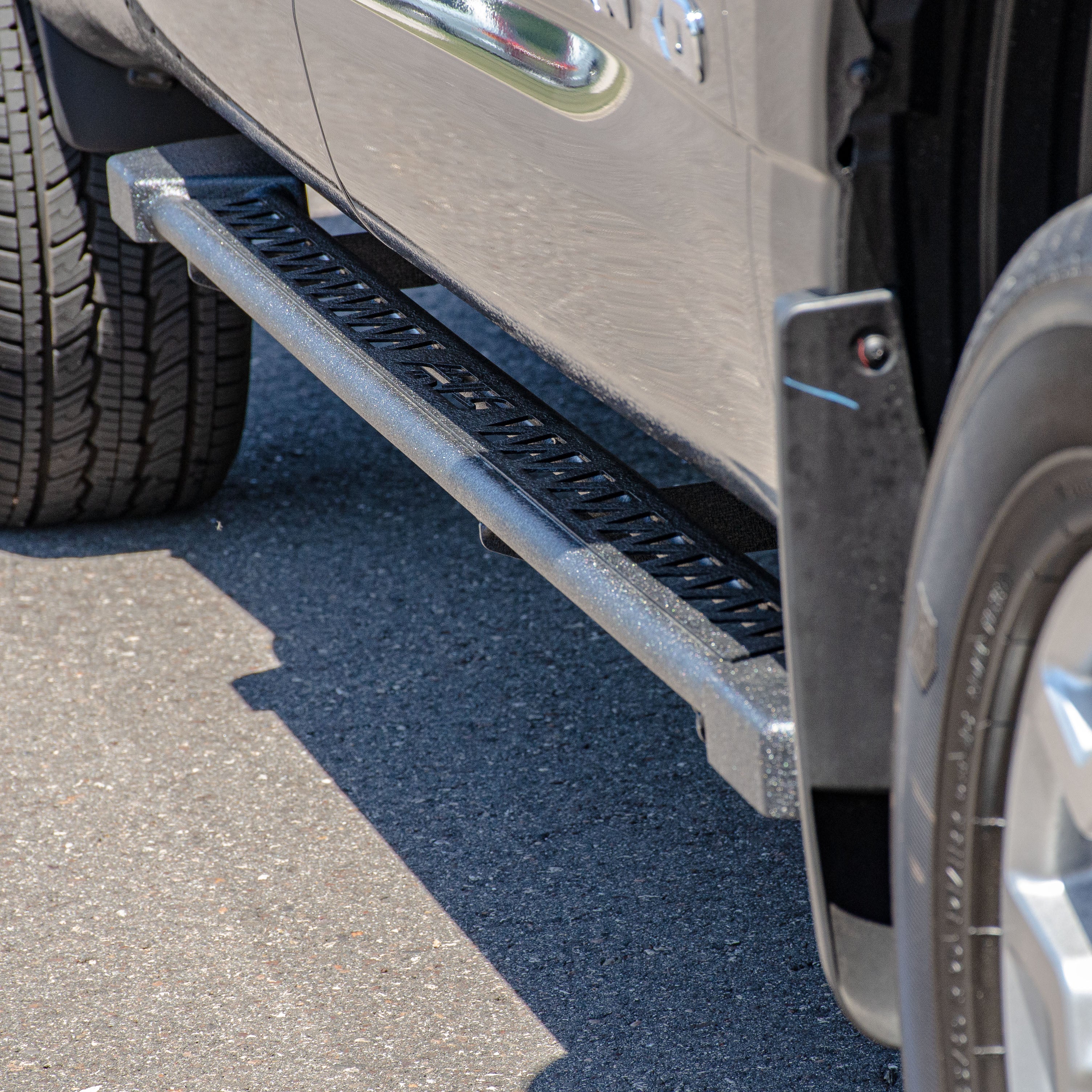 ARIES Rocker Step Running Boards, 2016-2024 Nissan TITAN XD, 2017-2024 Nissan TITAN
