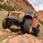 ARIES TrailChaser Jeep Wrangler JK Aluminum Front Bumper Center Section, 2018 Jeep Wrangler