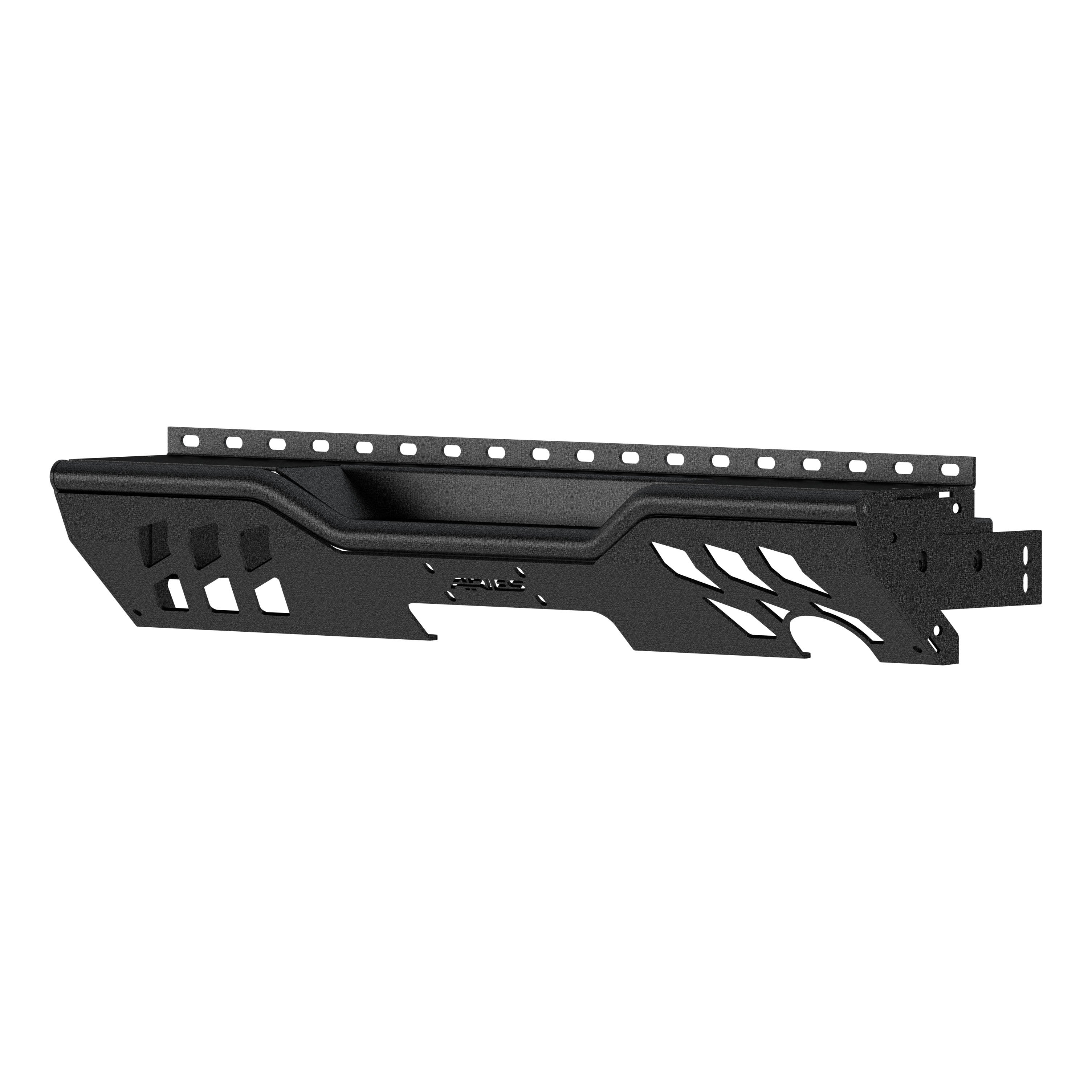 ARIES TrailChaser Jeep Wrangler JK Aluminum Rear Bumper Center Section, 2018 Jeep Wrangler