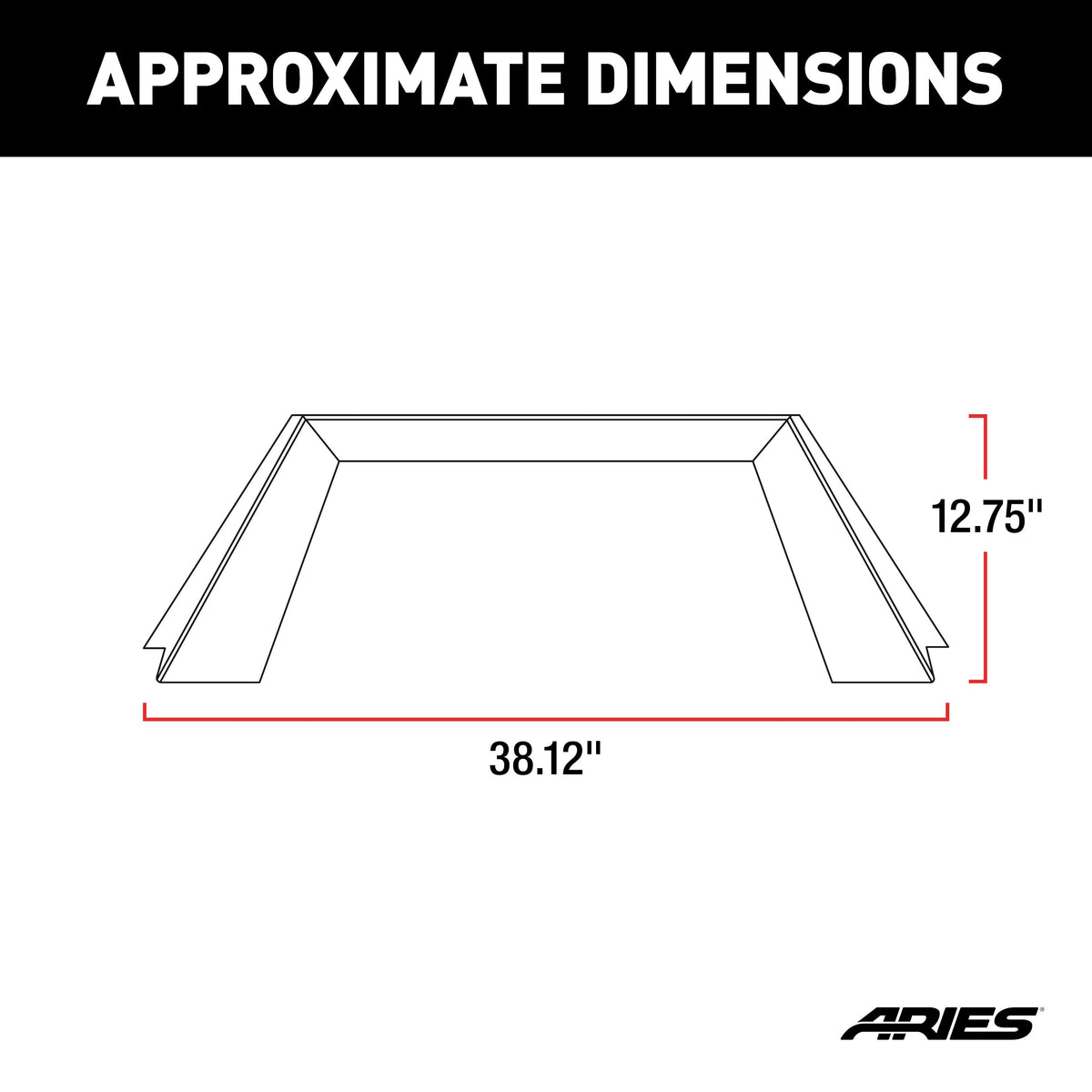 ARIES TrailChaser Jeep Wrangler Aluminum Front Bumper Angular Brush Guard, 2018-2026 Jeep Wrangler, 2020-2026 Jeep Gladiator