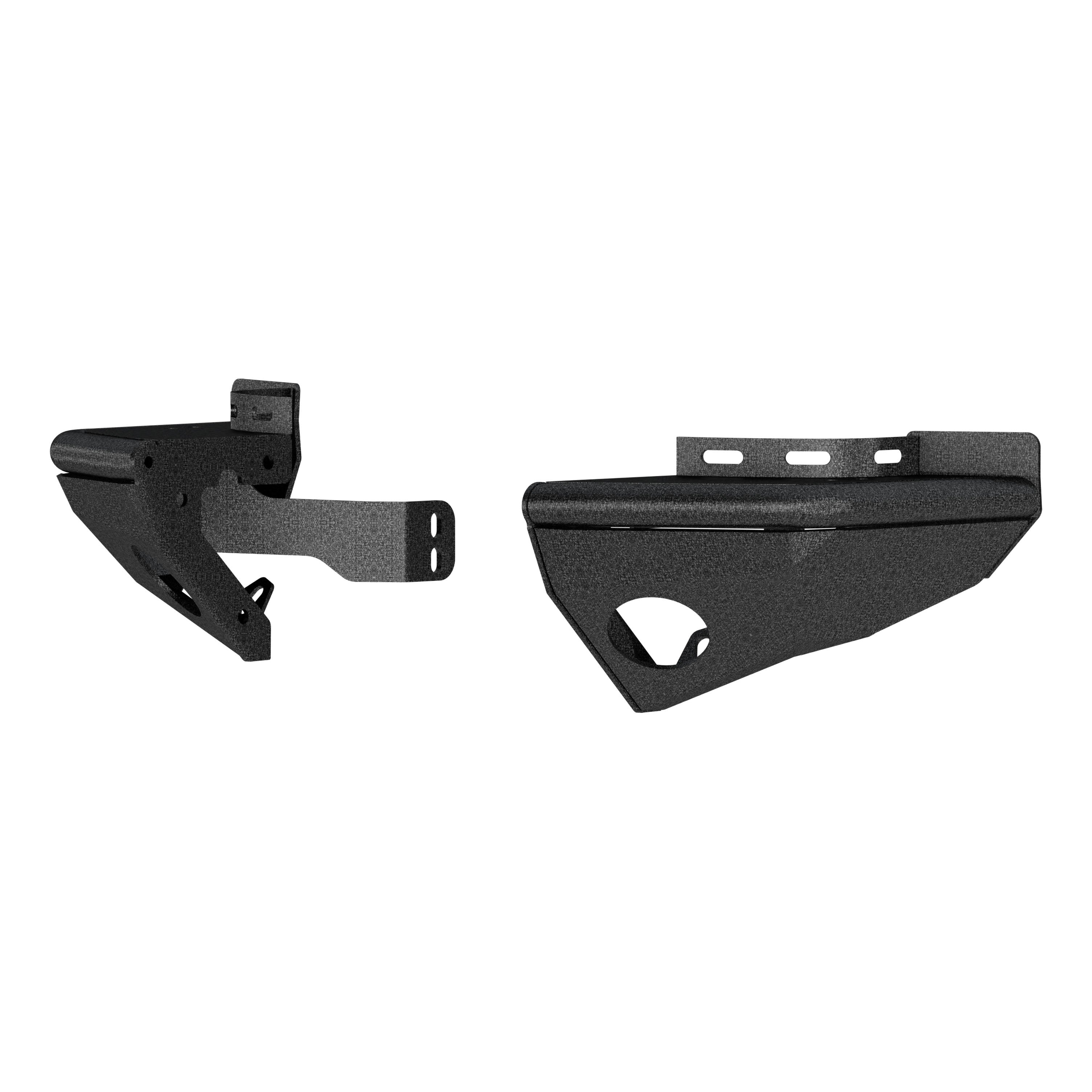 ARIES TrailChaser Jeep Wrangler Aluminum Rear Bumper Corners, 2018-2026 Jeep Wrangler