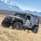 ARIES TrailChaser Jeep Wrangler Steel Front Bumper Round Brush Guard, 2018-2026 Jeep Wrangler