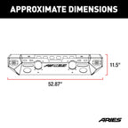 ARIES TrailChaser Jeep Wrangler JK Aluminum Front Bumper (Option 5), 2018 Jeep Wrangler