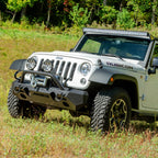 ARIES TrailChaser Jeep Wrangler JK Aluminum Front Bumper (Option 4), 2018 Jeep Wrangler
