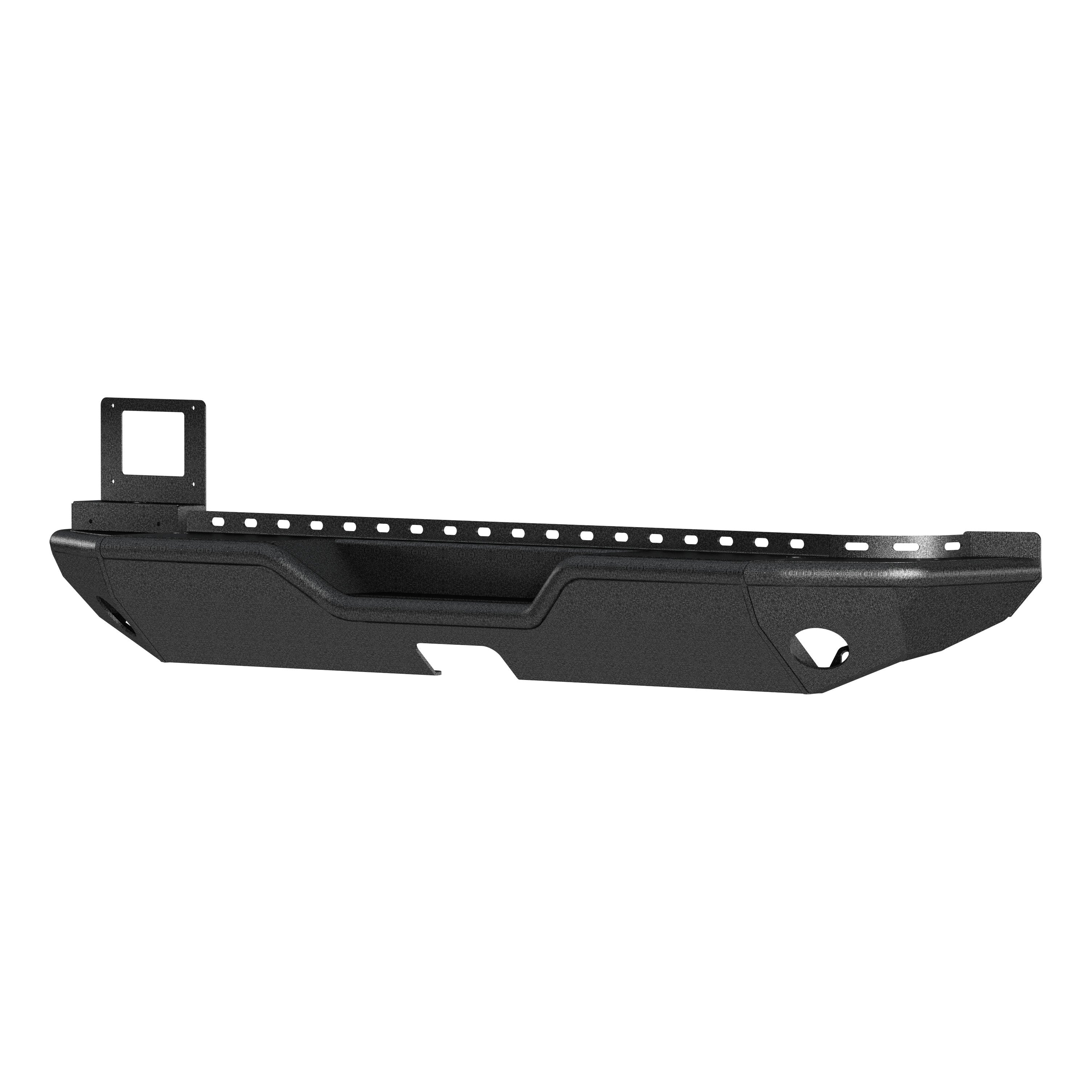 ARIES TrailChaser Jeep Wrangler JL Aluminum Rear Bumper, 2018-2026 Jeep Wrangler