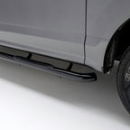 ARIES 3" Round Black Steel Side Bars, 2021-2026 Ford Bronco Sport