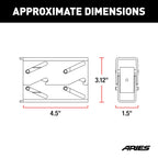 ARIES Replacement Headache Rack Stake Pocket Anchors (2-Pack)