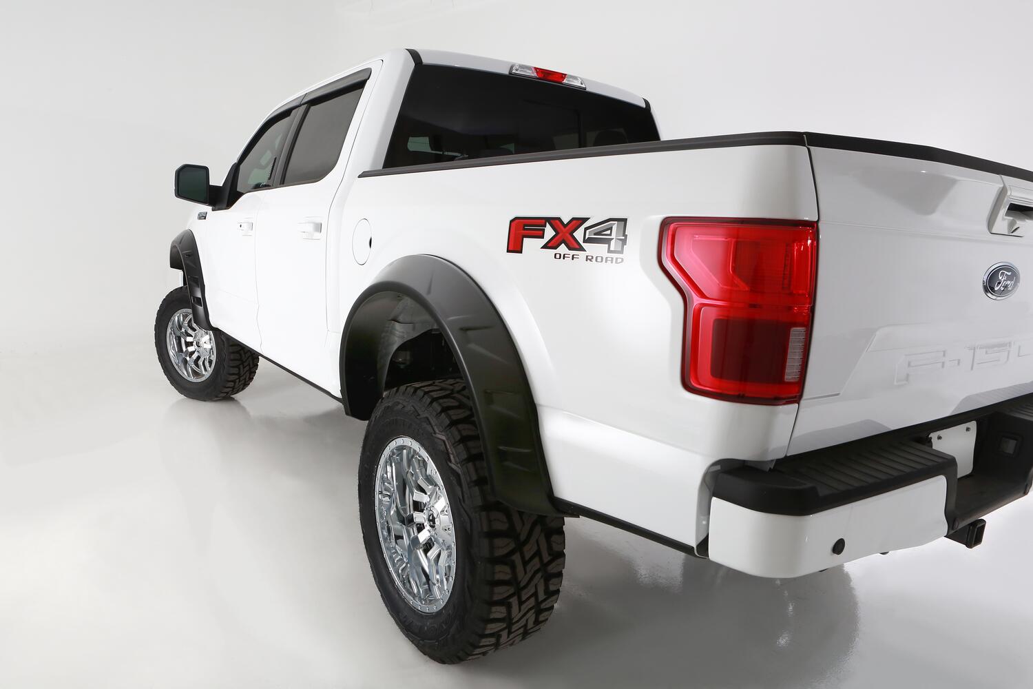 Drt Style Fender Flares Front And Rear For 2018-2020 Ford F150 Bushwacker