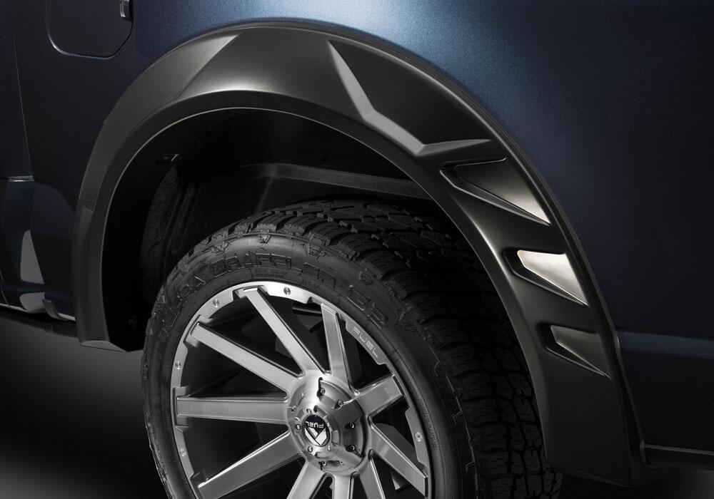 Drt Style Fender Flares Front And Rear 21-26 Ford F150 Will Not Fit Lightning Bushwacker