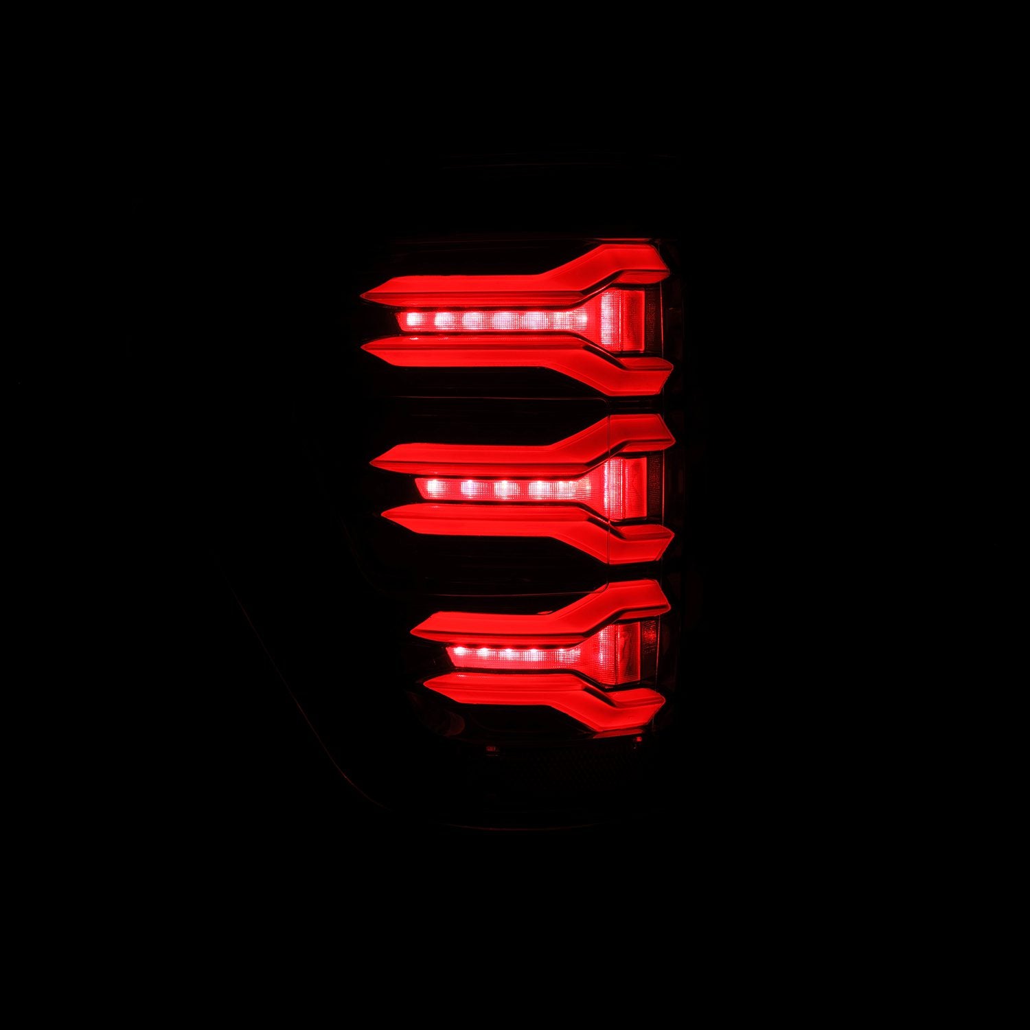21-22 Ford F150 LUXX-Series LED Taillights Alpha-Black - Apollo Off-Road