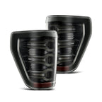 21-22 Ford F150 LUXX-Series LED Taillights Alpha-Black - Apollo Off-Road