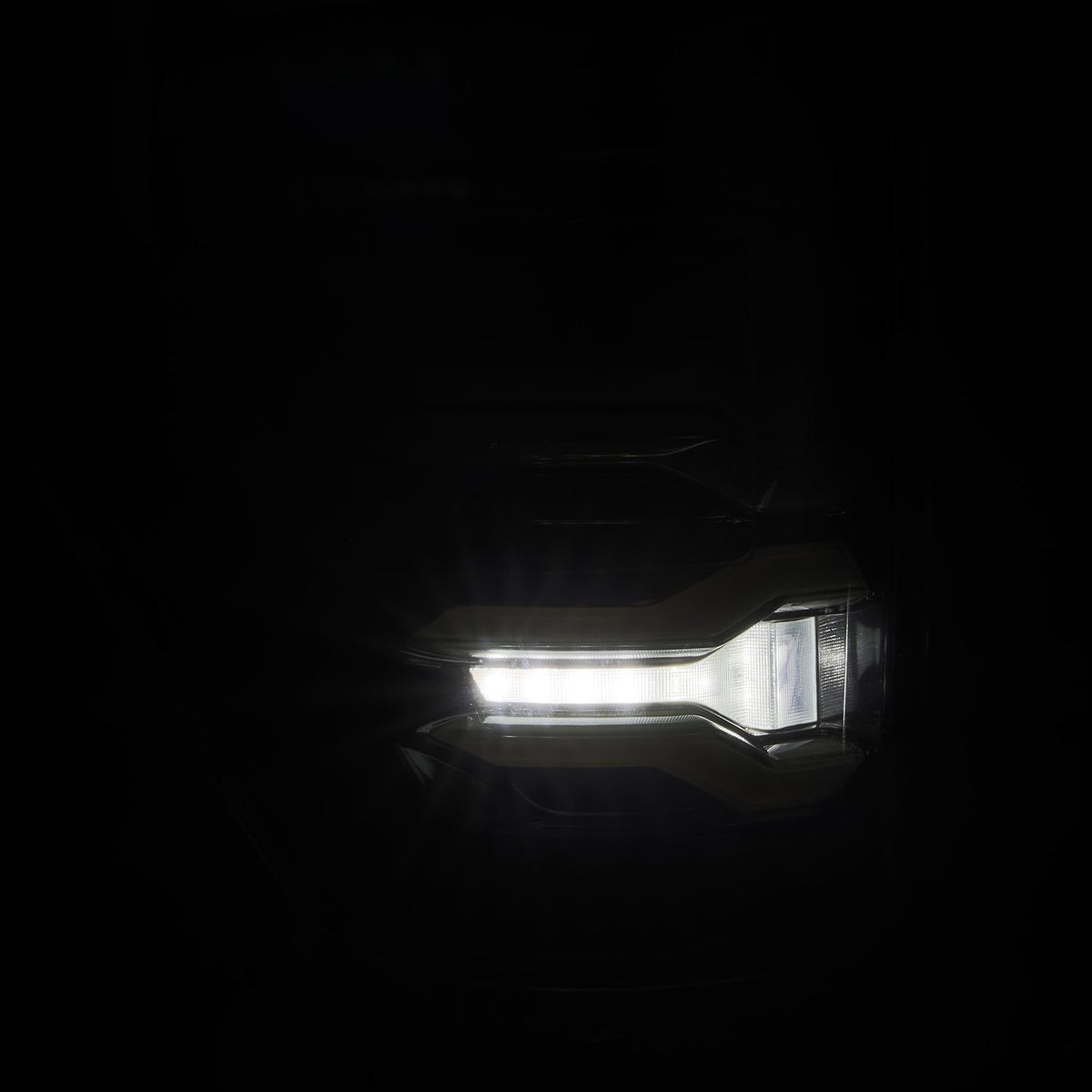 21-22 Ford F150 LUXX-Series LED Taillights Alpha-Black - Apollo Off-Road