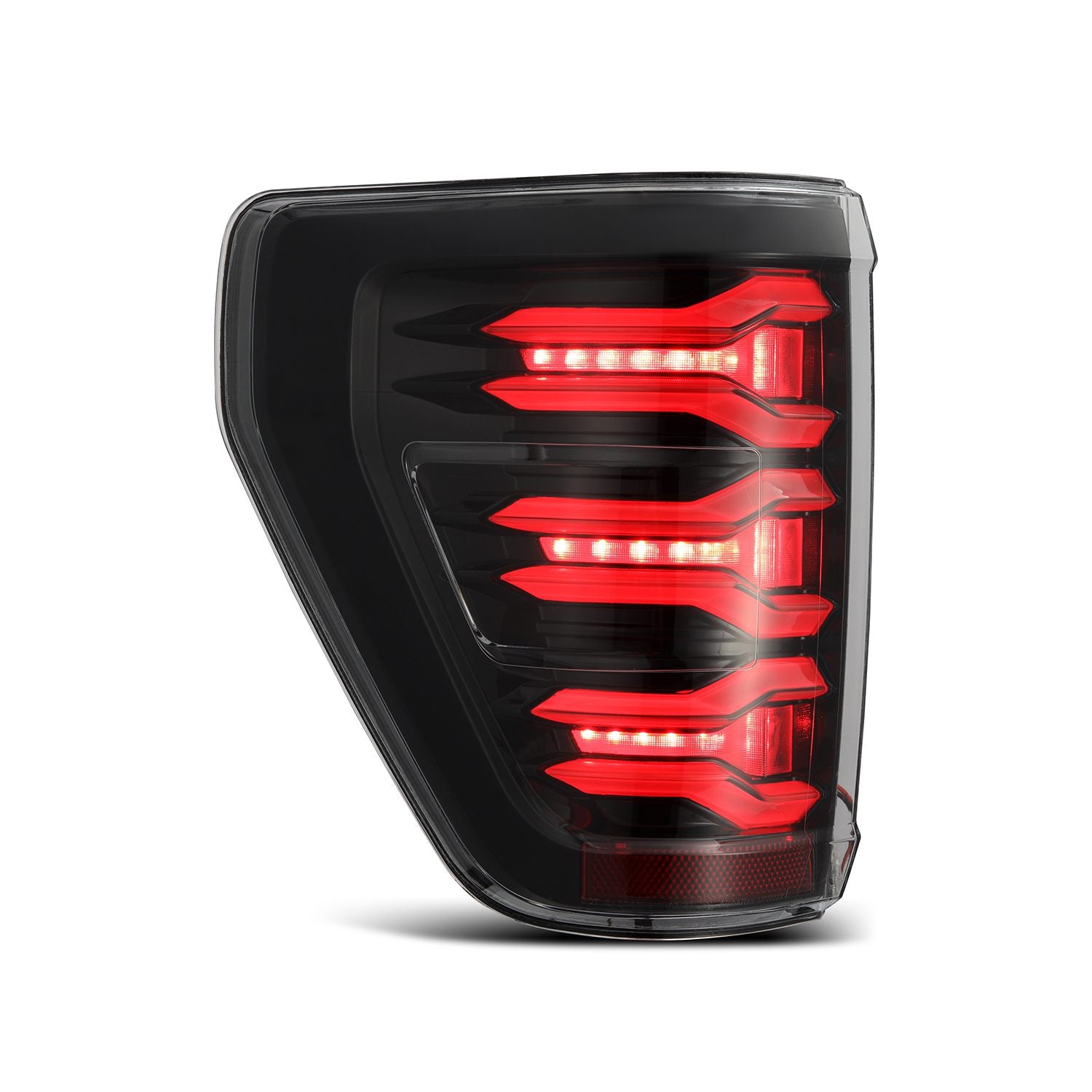 21-22 Ford F150 LUXX-Series LED Taillights Alpha-Black - Apollo Off-Road