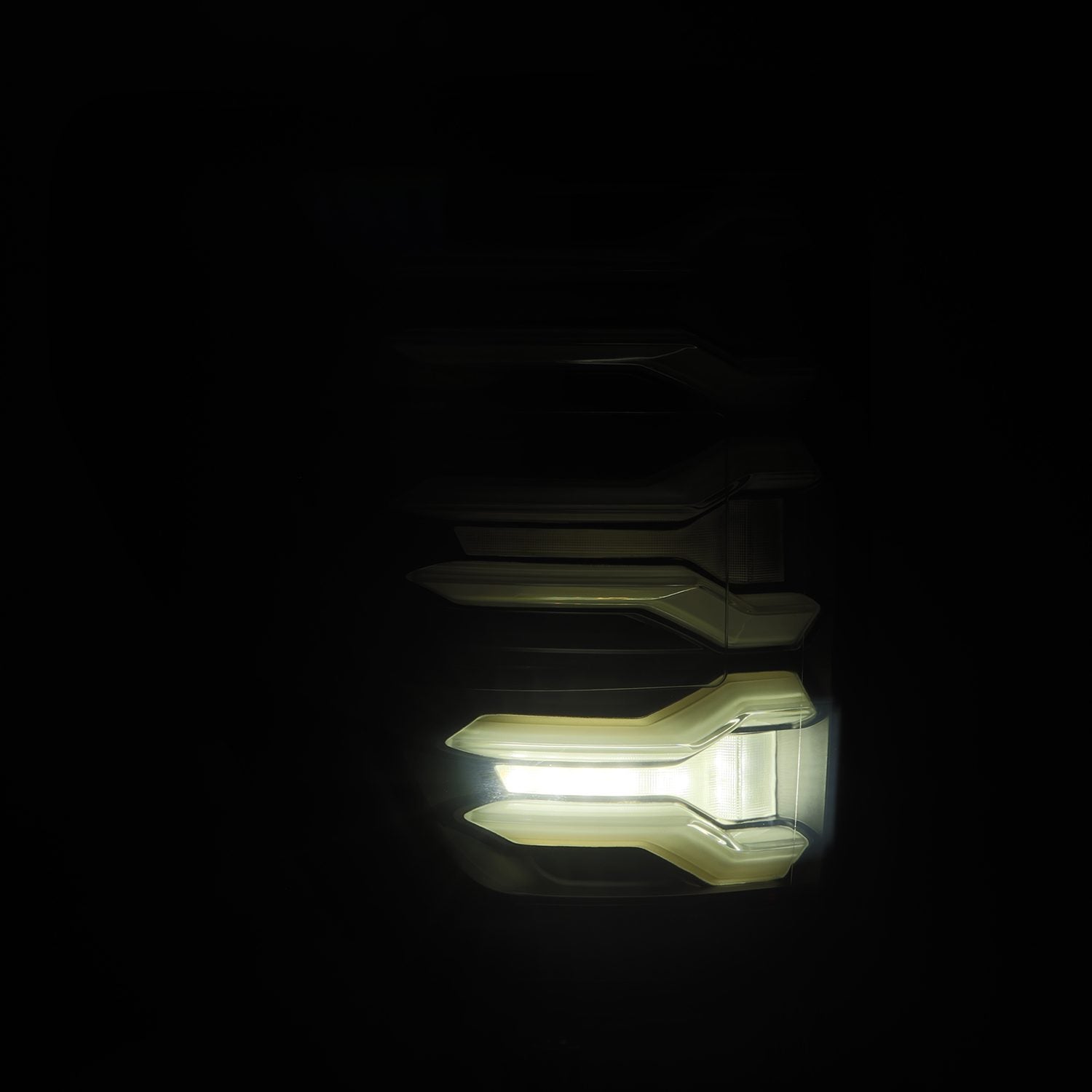 21-22 Ford F150 LUXX-Series LED Taillights Black - Apollo Off-Road