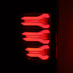21-22 Ford F150 LUXX-Series LED Taillights Black - Apollo Off-Road