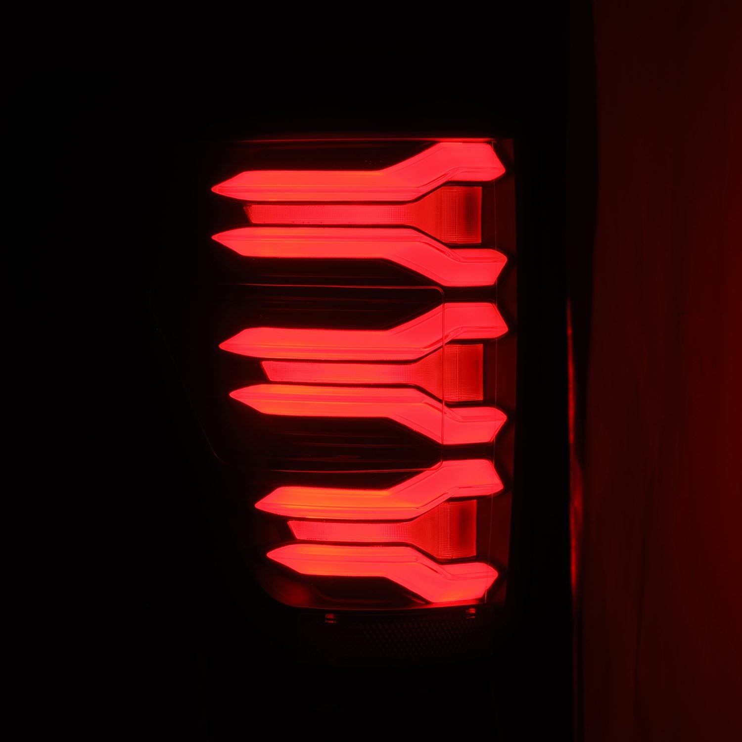 21-22 Ford F150 LUXX-Series LED Taillights Black - Apollo Off-Road