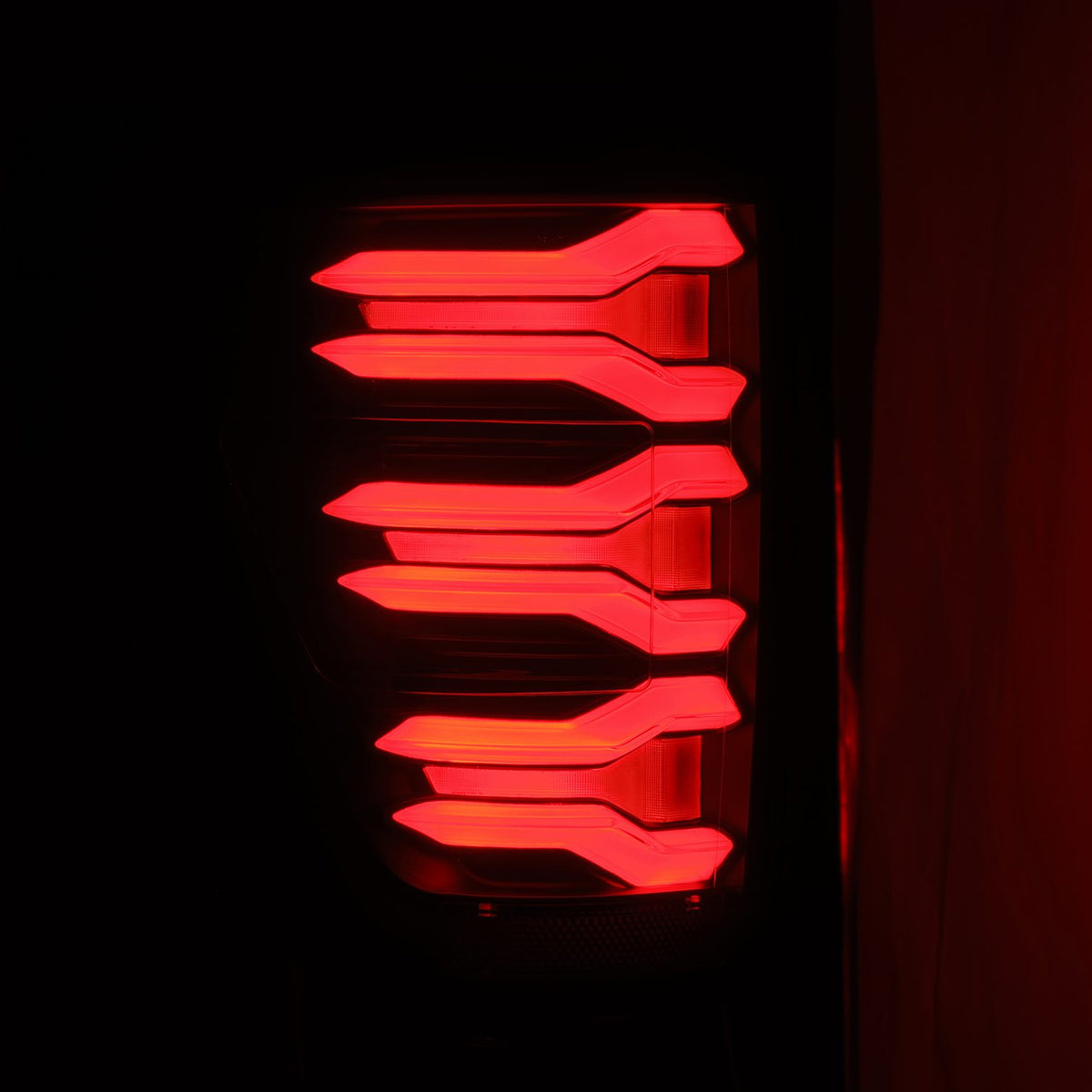 21-22 Ford F150 LUXX-Series LED Taillights Black - Apollo Off-Road