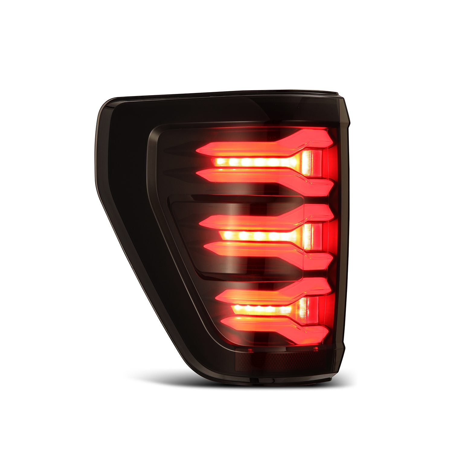 21-22 Ford F150 LUXX-Series LED Taillights Black - Apollo Off-Road