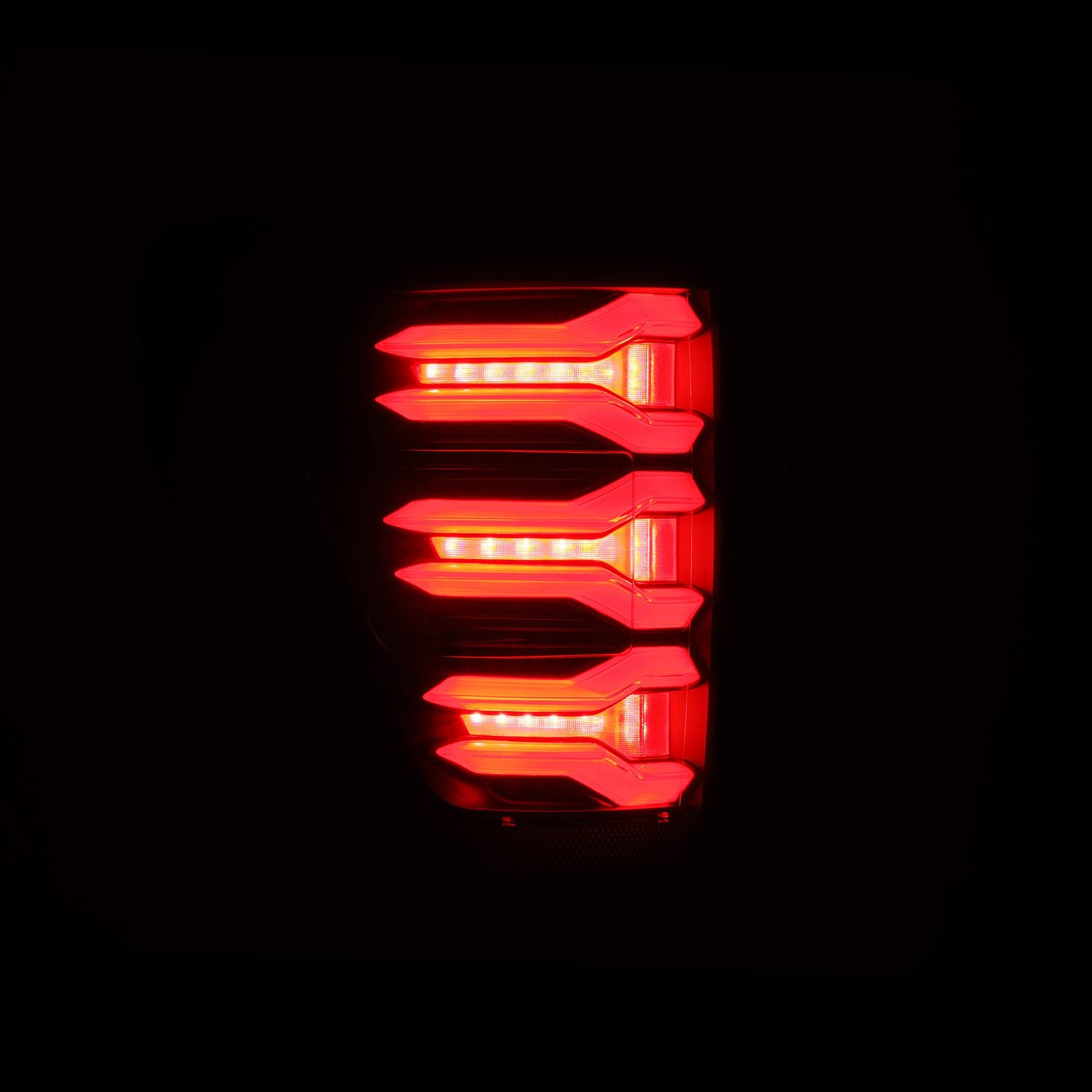 21-22 Ford F150 LUXX-Series LED Taillights Black - Apollo Off-Road