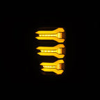 21-22 Ford F150 LUXX-Series LED Taillights Black - Apollo Off-Road