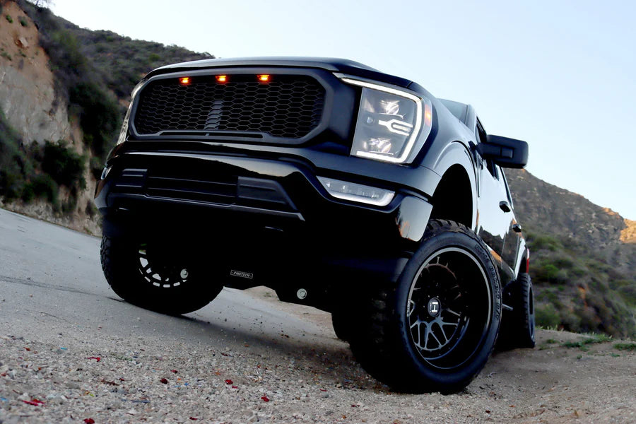 21-23 Ford F-150 and Raptor LUXX-Series Projector Headlights Alpha- Black