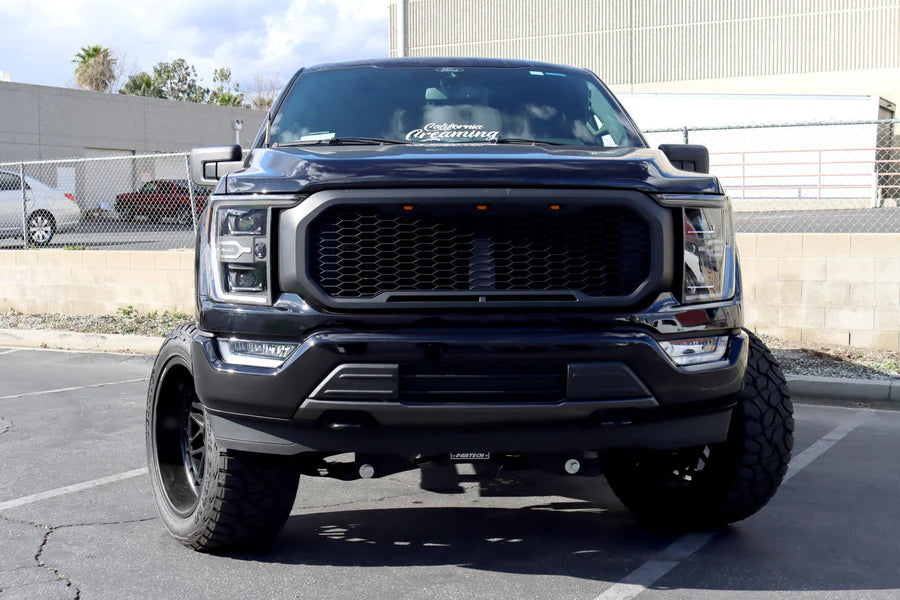 21-23 Ford F-150 and Raptor LUXX-Series Projector Headlights Alpha- Black