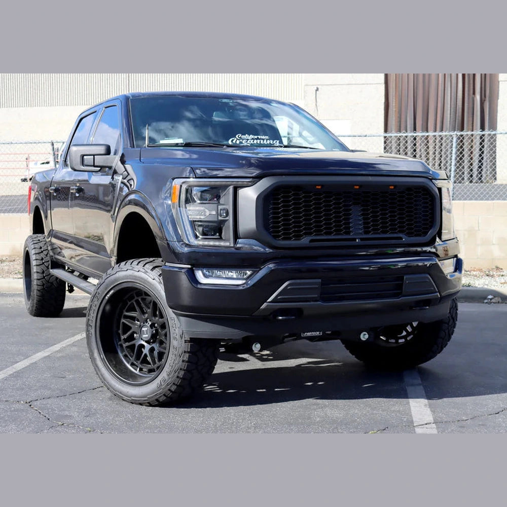 21-23 Ford F150 and Raptor LUXX-Series Projector Headlights Black - Apollo Off-Road