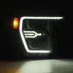21-23 Ford F150 and Raptor LUXX-Series Projector Headlights Black - Apollo Off-Road