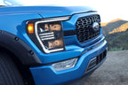 21-23 Ford F-150 PRO-Series Halogen Projector Headlights Black - Apollo Off-Road