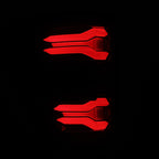 21-23 Ford F-150 LUXX-Series LED Tail Lights Black-Red - Apollo Off-Road