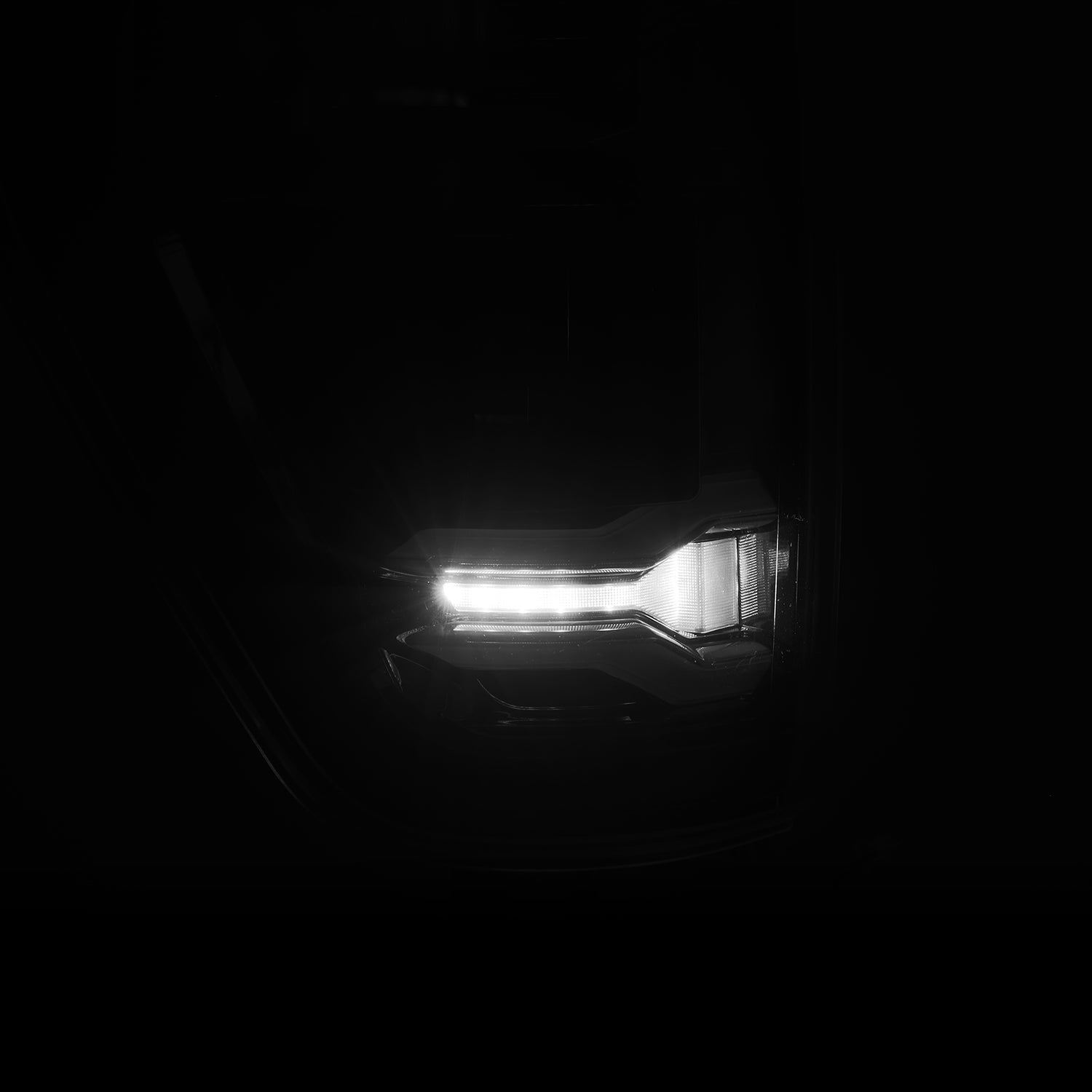 24-26 Ford F-150 / F-150 Raptor LUXX-Series LED Tail Lights Black - Apollo Off-Road