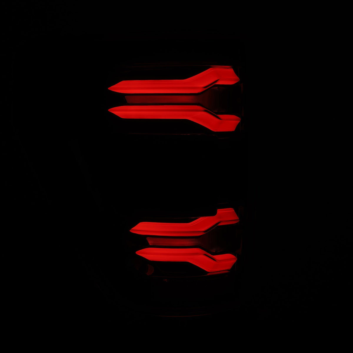 21-23 Ford F-150 LUXX-Series LED Tail Lights Black - Apollo Off-Road