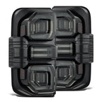 21-24 Ford Bronco NOVA-Series Prismatic LED Tail Lights Alpha-Black - Apollo Off-Road