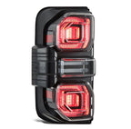 21-24 Ford Bronco NOVA-Series Prismatic LED Tail Lights Black - Apollo Off-Road