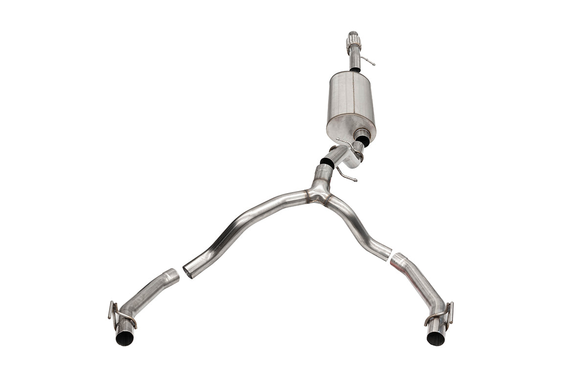 3.50 Inch to 2.75 Inch Dual Rear Exit Cat-Back Exhaust System 21-24 Cadillac Escalade 120.9 Inch Wheel Base Corsa Performance