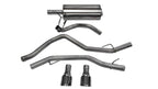 3 Inch Cat-Back Exhaust 4 Inch Polished Pro-Series Slash Cut Twin Tip 09-23 RAM 1500 140.5 Inch Wheel Base Corsa Performance