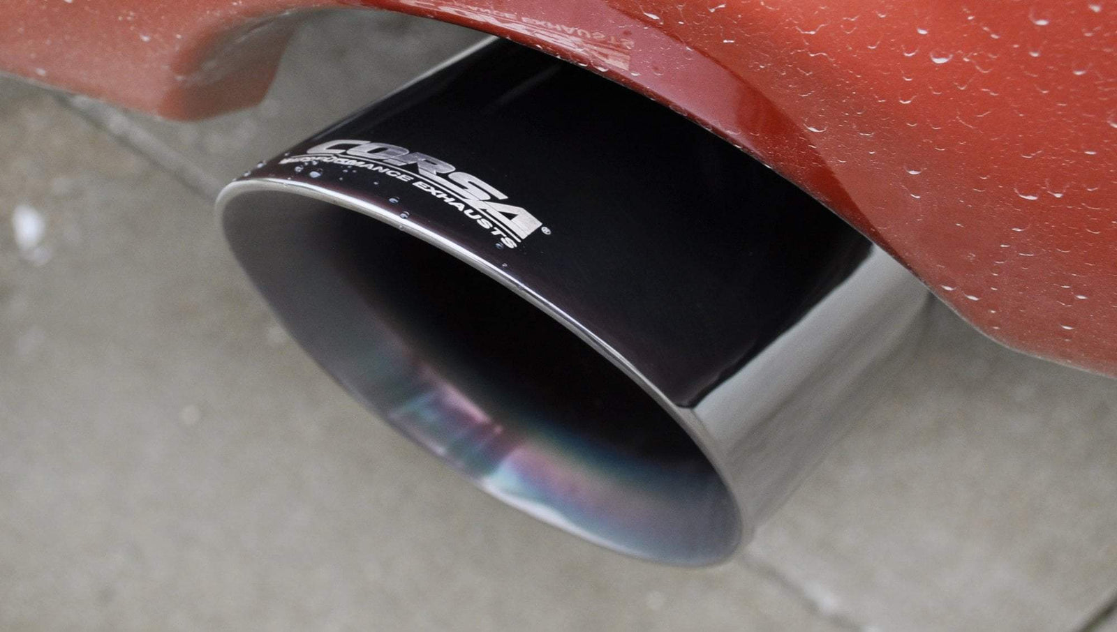 3 Inch Cat-Back Exhaust 4 Inch Polished Pro-Series Slash Cut Twin Tip 09-23 RAM 1500 140.5 Inch Wheel Base Corsa Performance