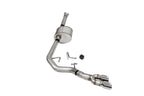 3.0 Inch Front of Tire Exit Catback Exhaust System with Twin 3.5 Inch Pro Series Tips Xtreme Sound Level 21-25 Ford F-150 145 Inch Wheel Base Corsa Performance
