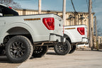 3.0 Inch to 2.75 Inch Dual Rear Exit Cat-back Exhaust System with 4.0 Inch Polished Straight Cut Tips Xtreme Sound Level 22-25 Ford F-150 Tremor 145 Inch Wheel Base Corsa Performance