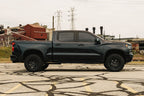 3.0 Inch Dual Rear Exit Cat-Back Exhaust System with Twin 4.0 Inch Black Powder Coat Tips 22-24 Chevrolet Silverado ZR2/22-23 GMC Sierra AT4X 147.5 Inch Wheel Base Corsa Performance