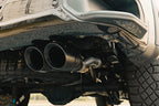 3.0 Inch Dual Rear Exit Cat-Back Exhaust System with Twin 4.0 Inch Tips 22-24 Chevrolet Silverado ZR2/22-23 GMC Sierra AT4X 147.5 Inch Wheel Base Corsa Performance