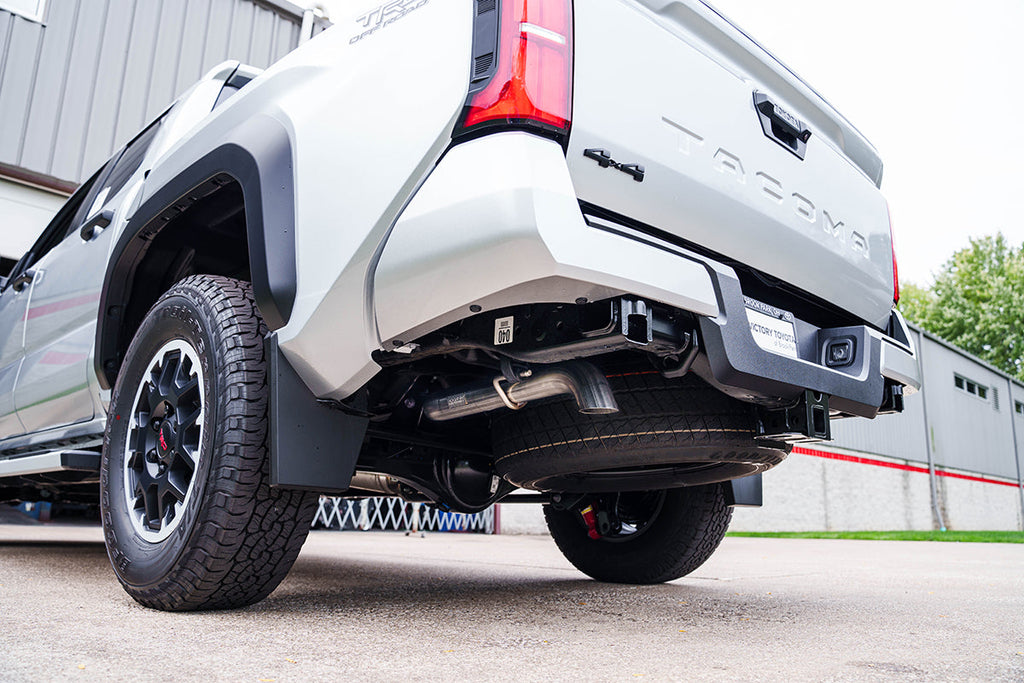 3 Inch Sport Cat-Back Exhaust, Custom Tuned Muffler, After Axle Exhaust Dump 24-25 Toyota Tacoma Corsa Performance