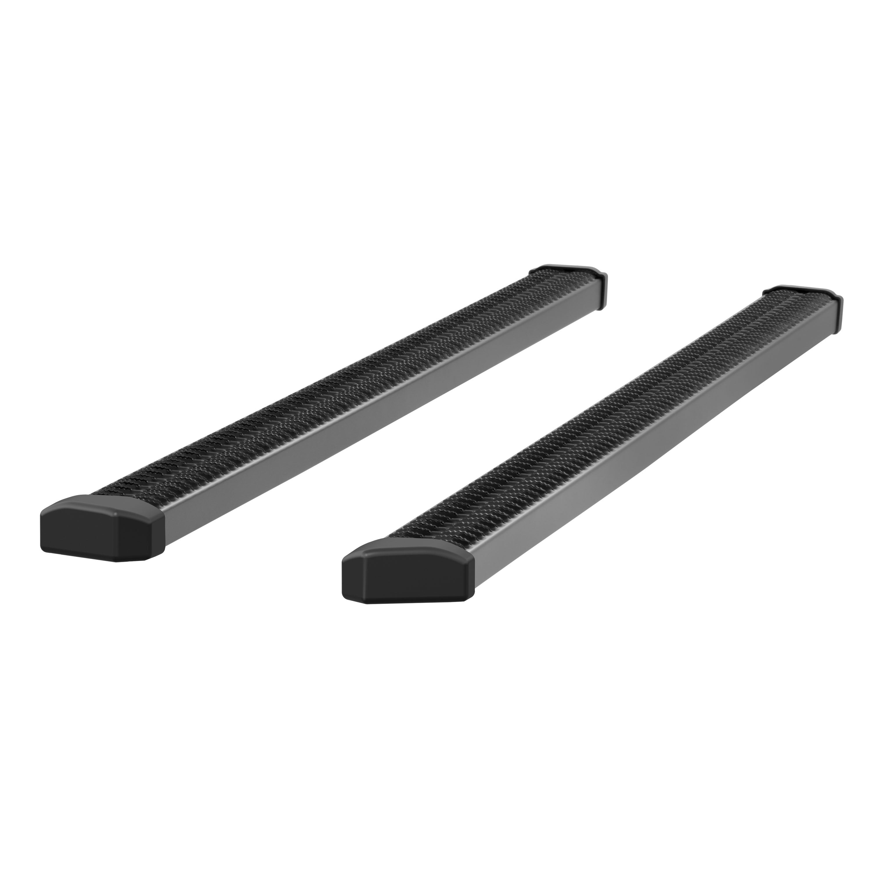ARIES SlimGrip 5" x 88" Black Aluminum Running Boards (No Brackets), 1999-2026 Ford F-250/F-350/F-450 Super Duty, 2009-2026 Ford F-150, 2015-2023 Toyota Tacoma & more