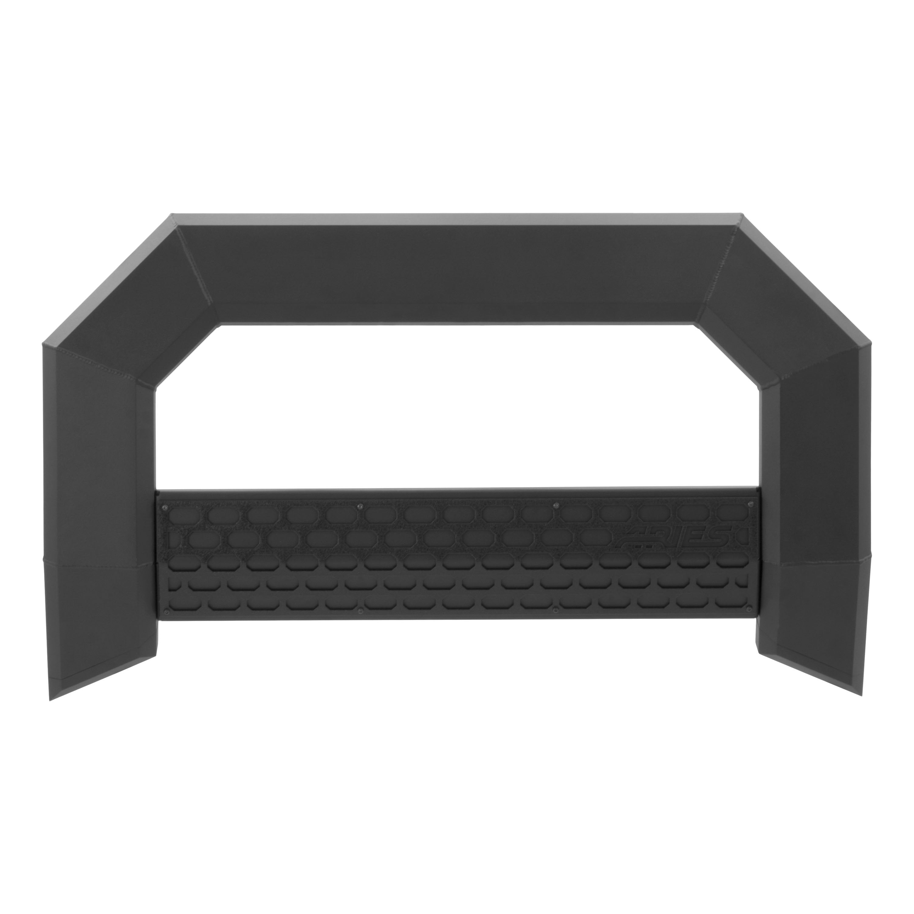 ARIES AdvantEDGE 5-1/2" Black Aluminum Bull Bar, 2020-2023 Chevy/GMC Silverado/Sierra 2500HD/3500HD